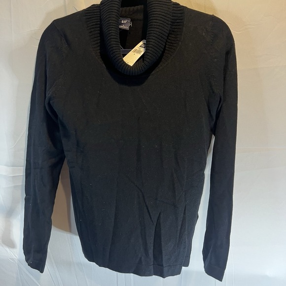 GAP Sweaters - NWT Gap Cowl Neck‎ Black Shirt Women's Size Small S Layers Long Sleeve Turtle